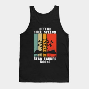 Vintage read Banned books Tank Top